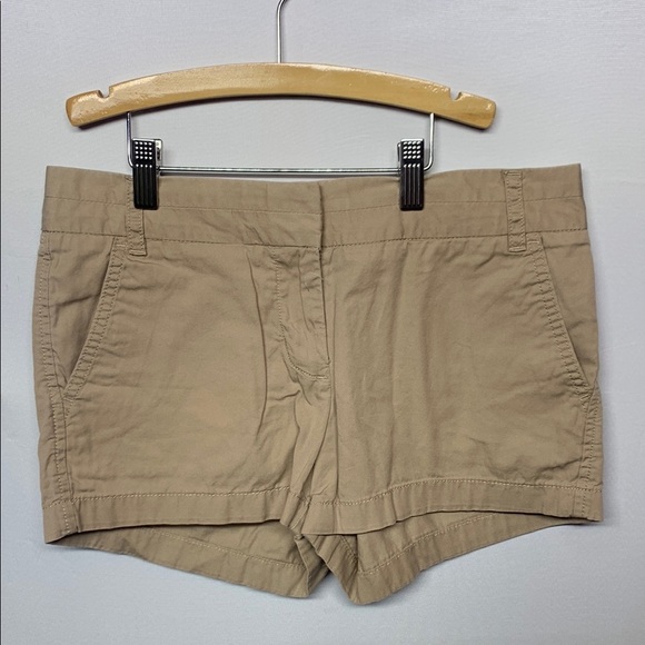 J crew Chino Broken In Style Women's Tan Shorts - Picture 1 of 8